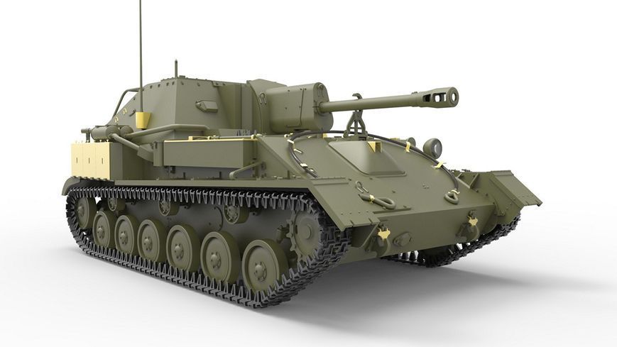 Радянський винищувач танків з екіпажем 1/35 СУ-76М Special Edition MiniArt 35262 , збірна модель Мініарт MA35262 фото