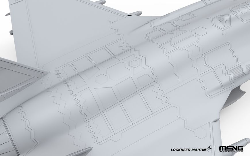 Збірна модель 1/48 Літак Lockheed Martin F-35 I Adir (Israeli Airforce) Meng LS-018 LS-018 фото