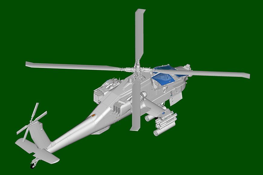 Американський гелікоптер 1/35 Boeing AH-64A Apache Trumpeter 05114 , збірна модель Апач Трумпетер TR05114 фото