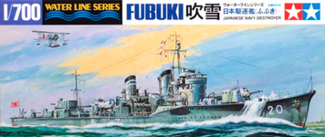 Японский эсминец 1/700 Fubuki Tamiya 31401 , сборная модель эсминец Фубуки Тамия TAM31401 фото