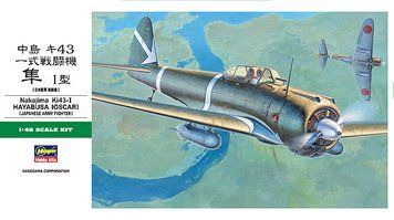 Збірна модель 1/48 японський винищувач Nakajima Ki43-I Hayabusa (Oscar) Hasegawa 19180 HS19180 фото