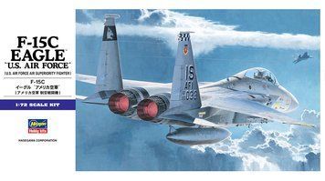 Збірна модель 1/72 американський винищувач F-15C Eagle U.S. Air Force Hasegawa 00543 HS00543 фото