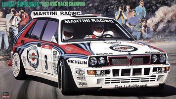 Збірна модель 1/24 італійський автомобіль Lancia "Super Delta" ('92 WRC makes champion) Hasegawa 25015 HS25015 фото