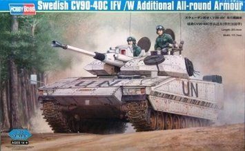 Сборная модель 1/35 шведская многоцелевая боевая машина пехоты Swedish CV90-40C IFV HobbyBoss HB82475 HB82475 фото