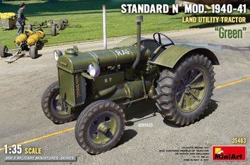 Британский военный трактор 1/35 Standart N мод. 1940-41 Green MiniArt 35463 , сборная модель Фордсон Миниарт MA35463 фото