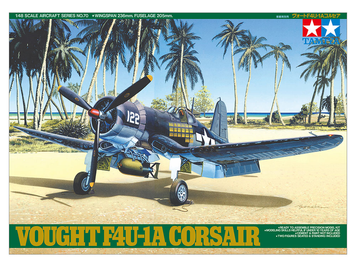 Американський палубний винищувач 1/48 Vought F4U-1A Corsair Tamiya 61070 , збірна модель Корсар Тамія TAM61070 фото