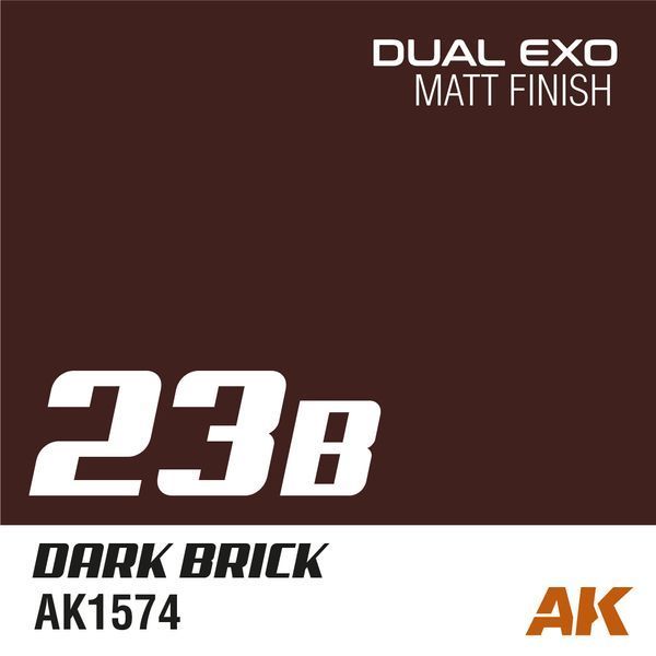 Набір акрилових фарб Червоний Light Brick & Dark Brick Dual Exo Scenery Set 23 AK-Interactive AK1582 AK1582 фото