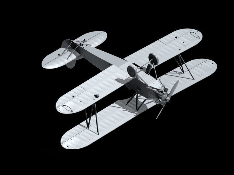 Сборная модель ICM 1/48 У-2/По-2, Советский многоцелевой самолет 2 Мировой войны 48251 ICM48251 фото