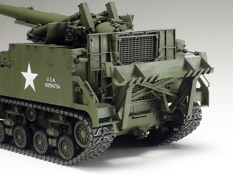 Американская самоходная гаубица 1/35 155mm M40 Tamiya 35351 , сборная модель САУ Лонг Том Тамия TAM35351 фото