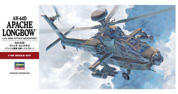 Сборная модель 1/48 американский вертолет Ah-64D Apache Longbow Hasegawa 07223 HS07223 фото