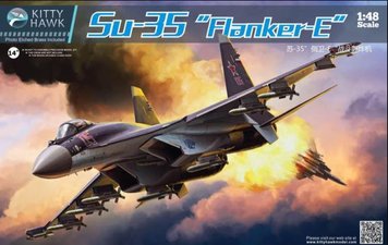 Збірна модель 1/48 Літак Су-35 "Flanker-E" Zimi 80142 KH80142 фото