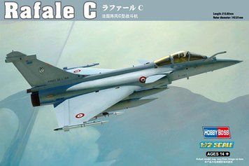 Збірна модель 1/72 французький багатоцільовий винищувач Rafale C HobbyBoss HB87246 HB87246 фото