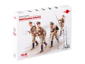 Імперська піхота першої світової війни 1/35 4 фігури ICM 35677 , збірна модель піхота ріа ІСМ ICM35677 фото