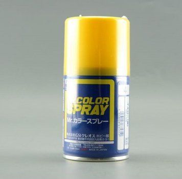 Акрилова фарба Mr.Color Spray Жовтий (Yellow) Mr.Hobby S004 S004 фото