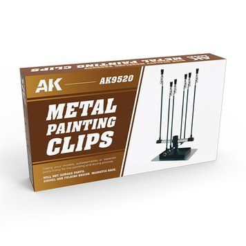 Металлические зажимы для покраски (Metal Painting Clips) AK-Interactive AK9520 AK9520 фото