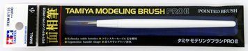Тонкий пензель (Pointed Brush Small) Tamiya Modeling Brush Pro II 87175 TAM87175 фото
