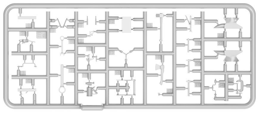 Набор инструментов 1/35 для мастерской MiniArt 35671 , сборная модель Миниарт MA35671 фото