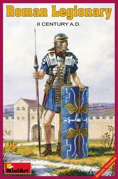 Римський легіонер 1/16 Roman Legionary. II century MiniArt 16007 , збірна модель римського воїна Мініарт MA16007 фото
