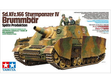Немецкая штурмовая пушка 1/35 Sd.Kfz 166 Sturmpanzer IV Brummb&auml;r Tamiya 35353 , сборная модель САУ Тамия TAM35353 фото