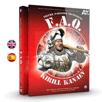 F.A.Q. - повний гайд по фарбуванню фігур (The Complete Guide For Figure Scale Modelers) AK-Interactive AK630 AK630 фото