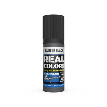 Акриловая краска Резиновый Черный (Rubber Black) AK-Interactive RC805 RC805 фото