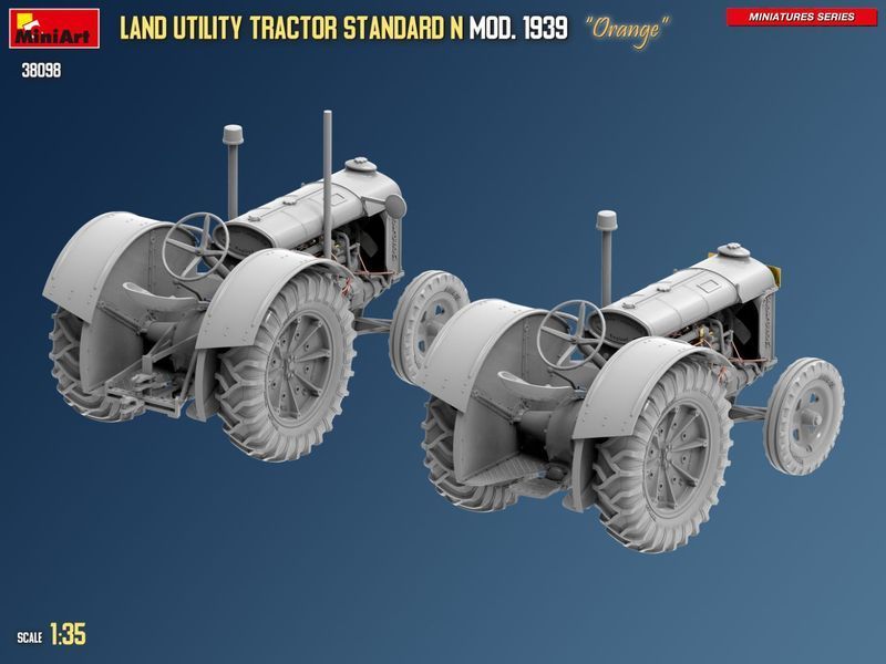 Британский военный трактор 1/35 Standart N мод. 1939 Orange MiniArt 38098 , сборная модель Фордсон Миниарт MA38098 фото