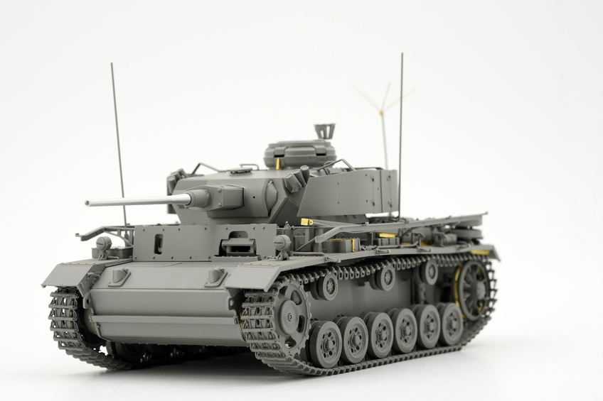 Немецкий средний танк 1/35 Pz.Bfw III Ausf K 2 in 1 Border Model BT-048 , сборная модель танк Панцер Бордер BT-048 фото