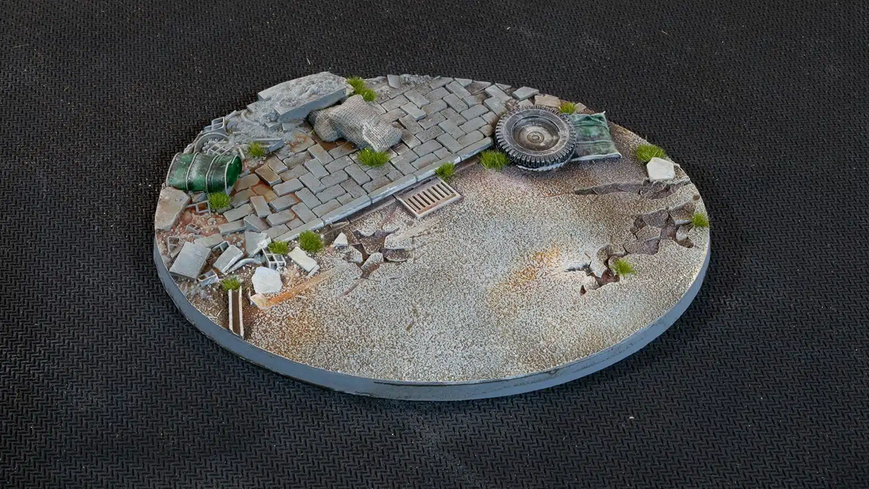 Овальна основа - Зима (120 мм / 1 шт) GamersGrass Bases By Shape Winter (Oval) GGB-WO120 GGB-WO120 фото