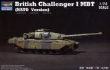 Сборная модель 1/72 британский основной боевой танк FV4030/4 (НАТО) (British Challenger 1 MBT (NATO Version)) Trumpeter 07106 TR07106 фото
