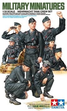 Німецький танковий екіпаж 1/35 Tamiya 35354 , збірна модель танкісти Тамія TAM35354 фото