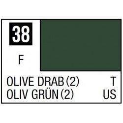 Акриловая краска Mr.Color Оливково-серый (2) (Olive Drab (2)) Mr.Hobby C038 C038 фото