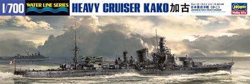 Сборная модель 1/700 японский крейсер IJN heavy cruiser kako Hasegawa 49346 HS49346 фото