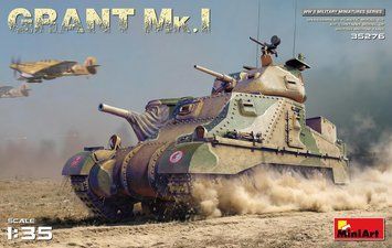 Британський середній танк 1/35 М3 Лі Грант першого покоління (M3 Lee Grant Mk.I) MiniArt 35276 , танк Миниарт MA35276 фото