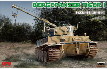 Немецкая ремонтно-эвакуационная бронемашина 1/35 Bergepanzer Tiger I (Italy 1944) Rye Field Model RM-5008 RM-5008 фото