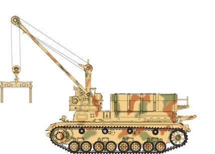 Немецкий транспортировщик снарядов 1/72 Munitionsschlepper Pz.Kpfw. IV Ausf. F HobbyBoss 82908 HB82908 фото
