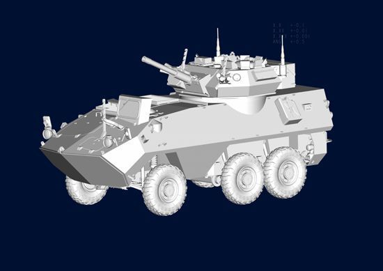 Канадская боевая машина пехоты 1/35 AVGP Cougar (Early) Trumpeter 01501 , сборная модель бмп Трумпетер TR01501 фото