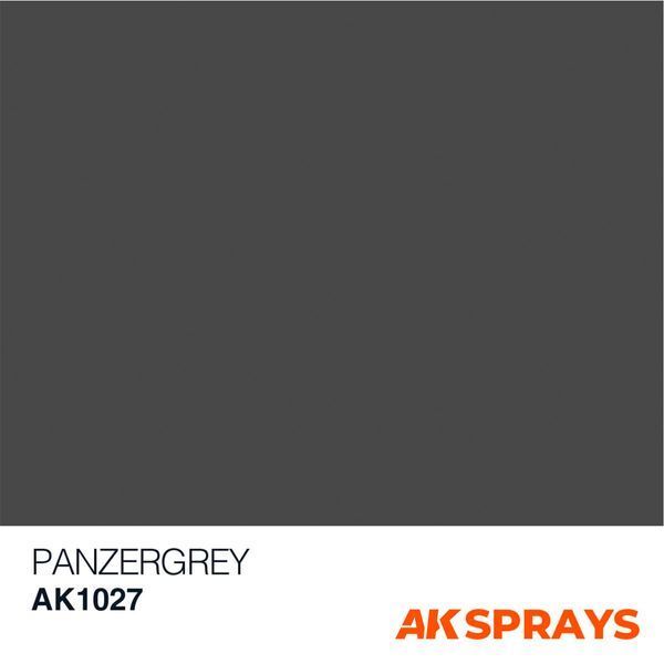Акриловая краска Немецкий Серый (Panzergrey Dunkelgrau Color) AK-Interactive AK1027 AK1027 фото