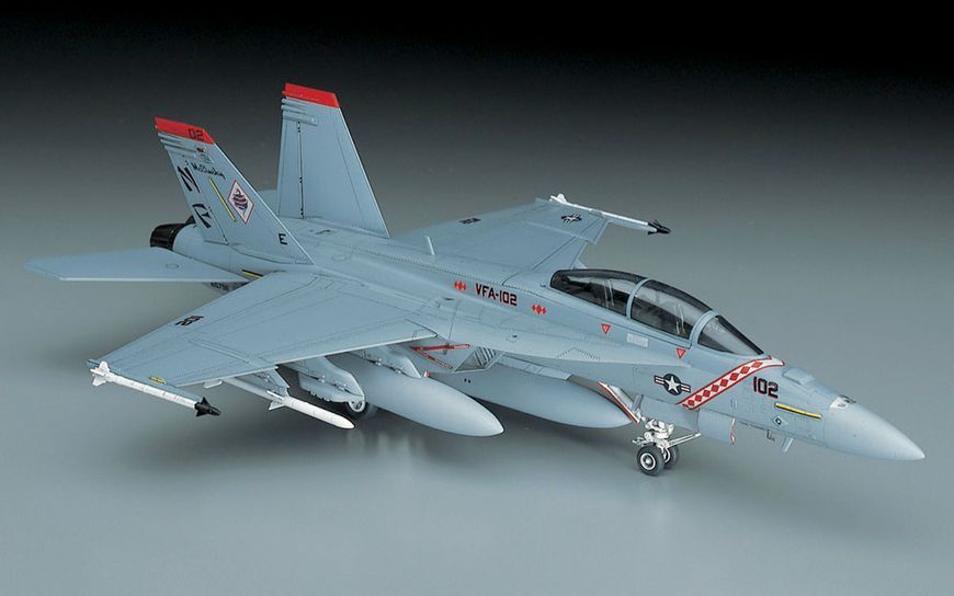 Збірна модель 1/72 американський винищувач F/A-18F Super Hornet Hasegawa 00548 HS00548 фото