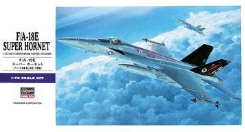 Збірна модель 1/72 американський винищувач F/A-18E Super Hornet Hasegawa 00549 HS00549 фото