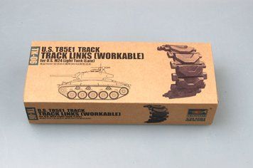 Американські траки 1/35 T85E1 для M24 Trumpeter 02036 , набір деталювання для танку Чаффі Трумпетер TR02036 фото