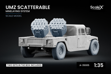 Советская система дистанционного минирования 1/35 УМЗ Scale X A-35005 , набор деталировки УМЗ Скейл Х A-35005 фото