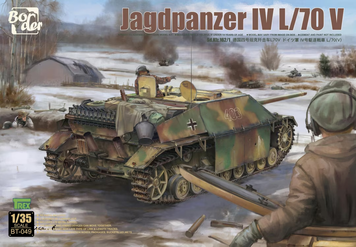 Немецкий истребитель танков 1/35 Jagdpanzer IV L/70 V Border Model BT-049 , сборная модель Ягдпанцер Бордер BT-049 фото