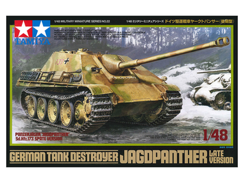 Немецкий истребитель танков 1/48 Jagdpanther Late Tamiya 32522 , сборная модель пт-сау Ягдпантер Тамия TAM32522 фото