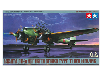 Японський винищувач 1/48 Nakajima J1N1-Sa Gekko 11 Kou (Irving) Tamiya 61093 , збірна модель Накадзіма Тамія TAM61093 фото