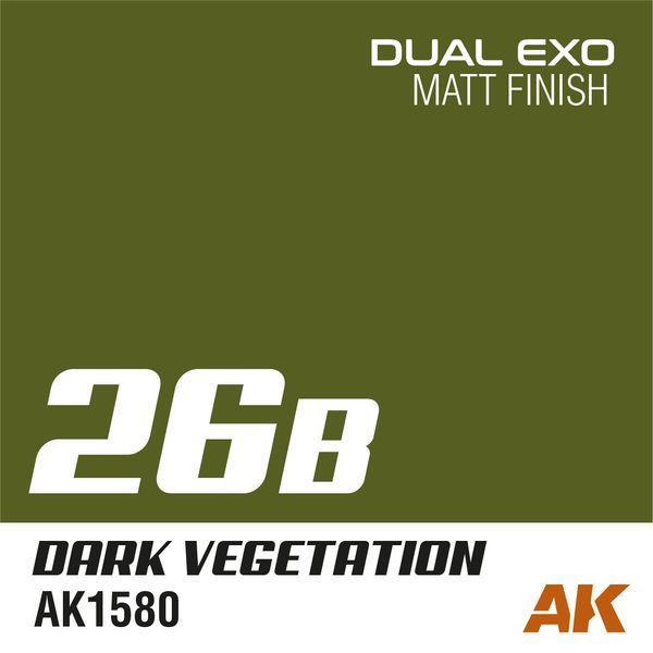 Набор Акриловых Красок Зелёный Light Vegetation & Dark Vegetation Dual Exo Scenery Set 26 AK-Interactive AK1585 AK1585 фото