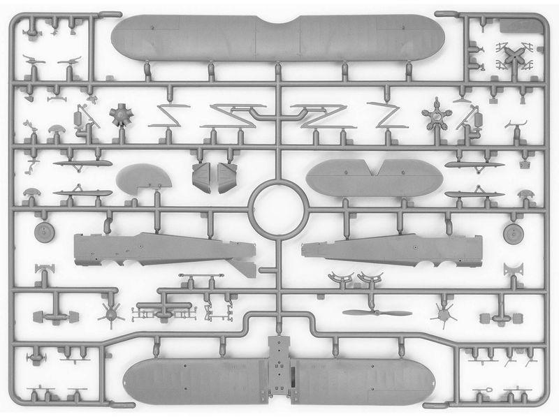 Збірна модель ICM 1/72 По-2 (У-2)ВС, Радянський легкий нічний бомбардувальник II СВ (72243) ICM72243 фото
