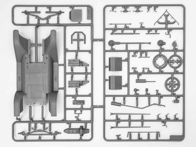 Збірна модель ICM 1/24 Модель T 1912 "Комершл Родстер", Американський пасажирський автомобіль (24016) ICM24016 фото