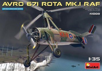 Британский гирокоптер 1/35 Avro 671 Rota Mk.I MiniArt 41008 , сборная модель автожир Рота Миниарт MA41008 фото