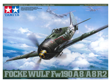 Німецький винищувач 1/48 Focke-Wulf Fw190 A-8/A-8 R2 Tamiya 61095 , збірна модель винищувач Фокке-Вульф Тамія TAM61095 фото