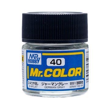 Акрилова фарба Mr.Color Німецький сірий (German Gray) Mr.Hobby C040 C040 фото